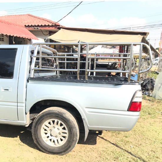 ติดตั้งคอกกระบะเตี้ย บ่อวิน ชลบุรี - คอกรถกระบะสแตนเลส แสงเจริญยนต์