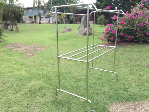 ราวตากผ้าสแตนเลสสูง